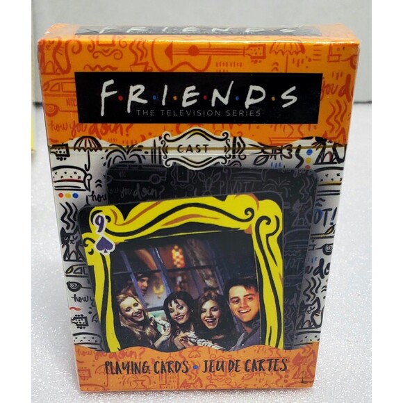 1990s TV Card Lot – 2 Friends Playing Decks + Seinfeld Trivia Game Set - Picture 6 of 11